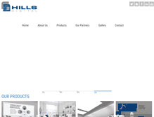 Tablet Screenshot of hillsdigitals.com